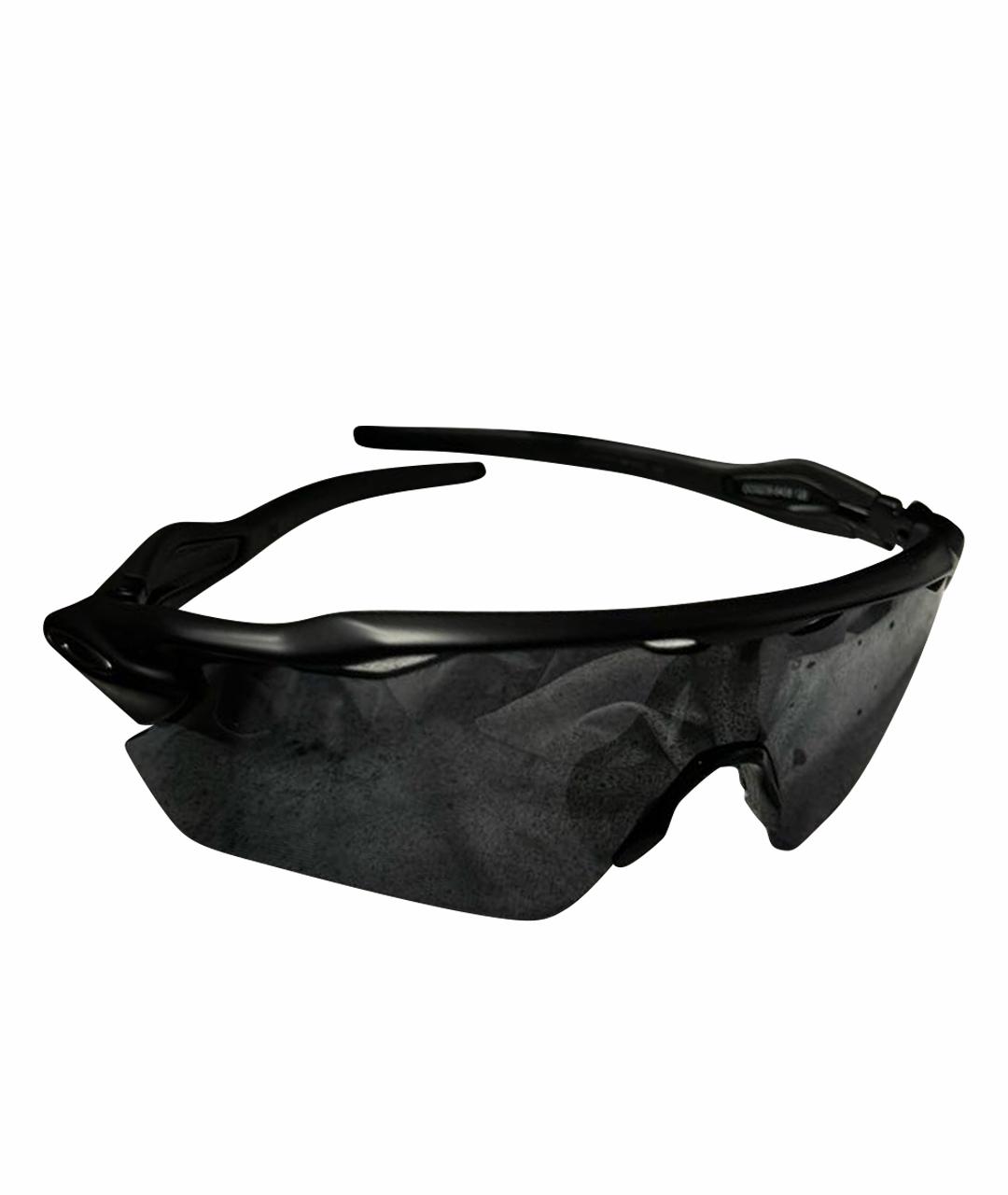 VETEMENTS Черные пластиковые солнцезащитные очки, фото 1