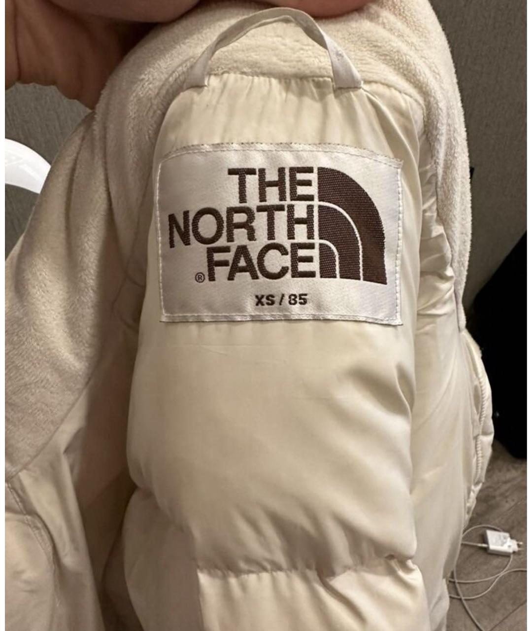 THE NORTH FACE Бежевая полиэстеровая куртка, фото 5
