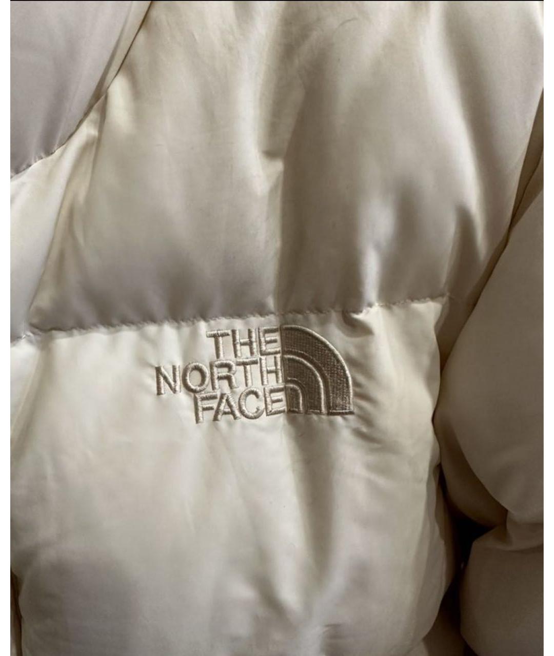 THE NORTH FACE Бежевая полиэстеровая куртка, фото 3