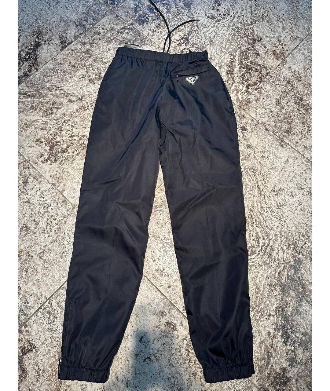 PRADA Черные брюки узкие, фото 7