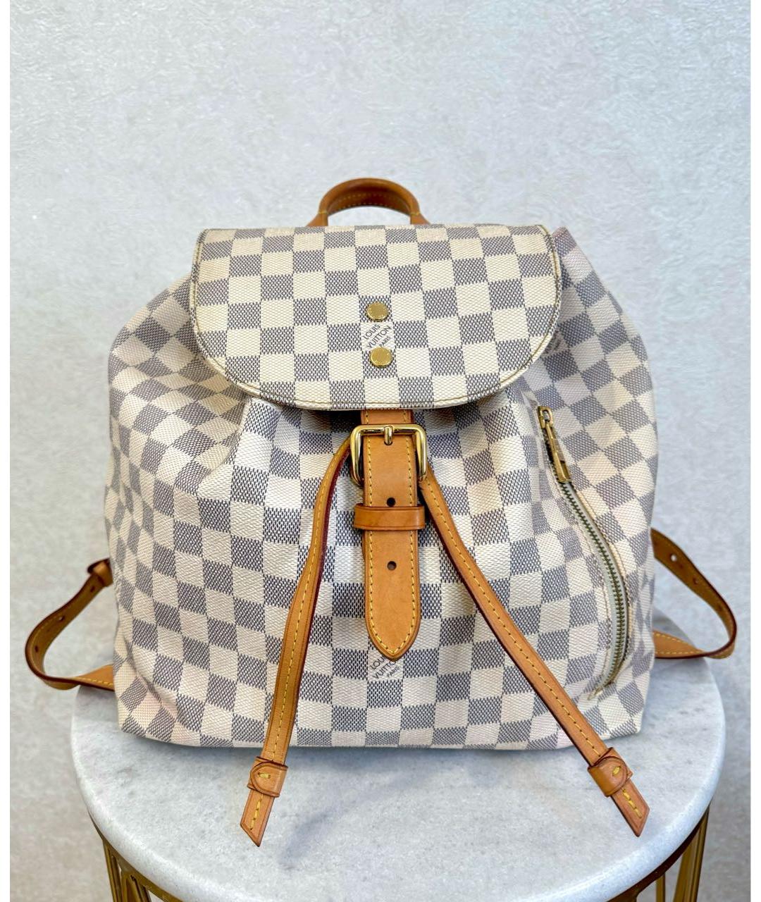 LOUIS VUITTON PRE-OWNED Белый рюкзак, фото 2