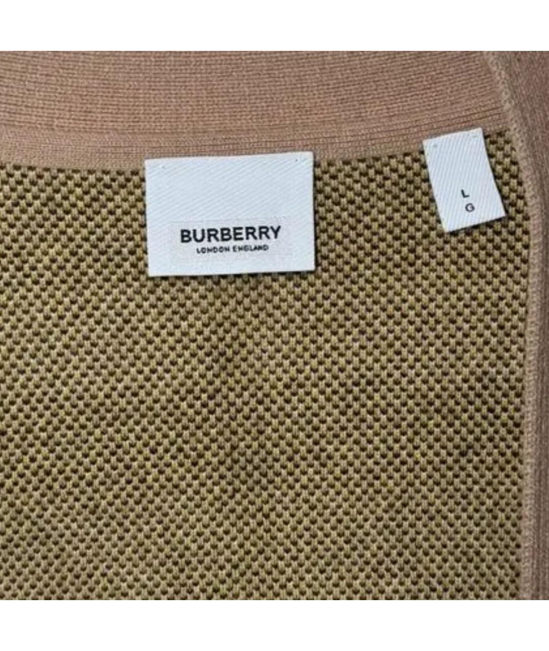 BURBERRY Бежевый кашемировый кардиган, фото 5