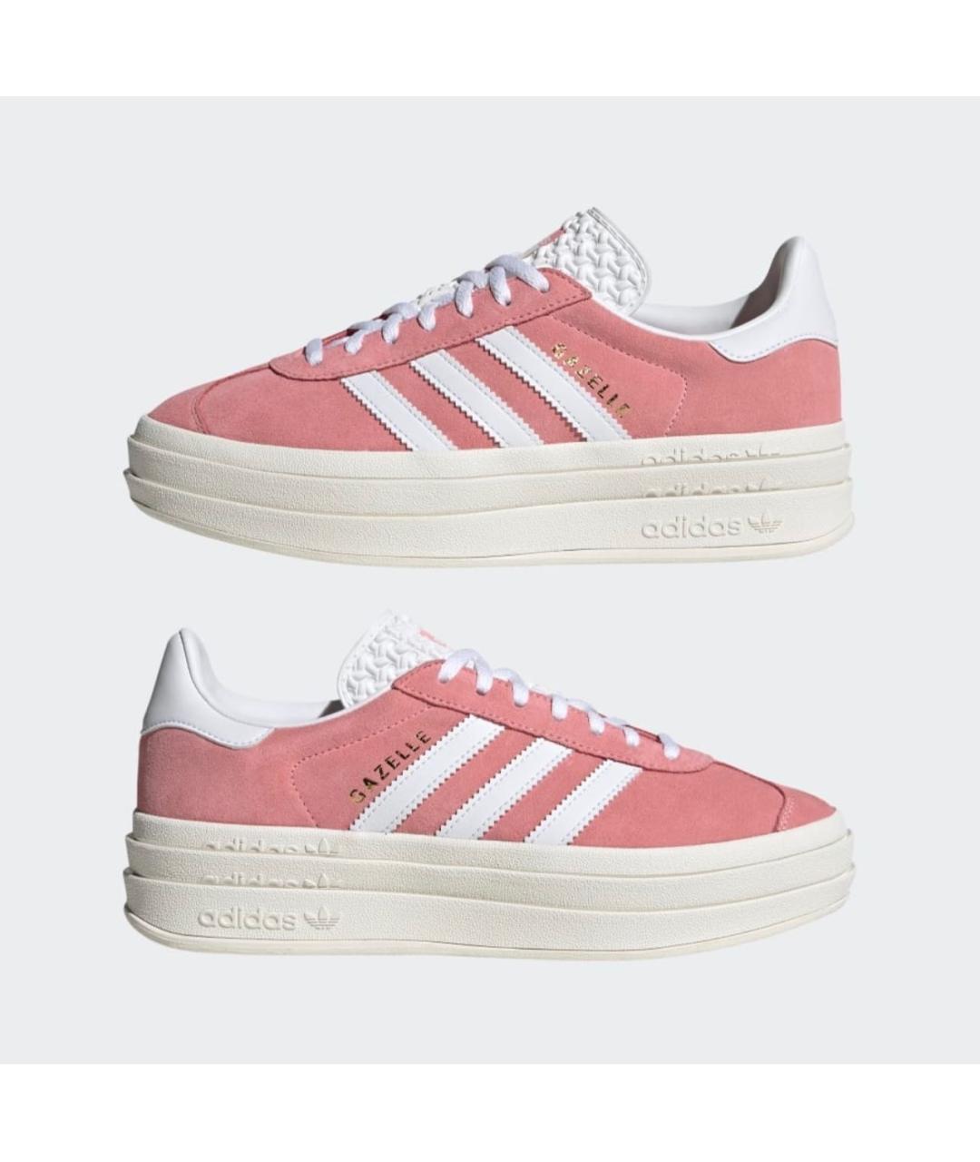 ADIDAS Коралловые текстильные кроссовки, фото 9