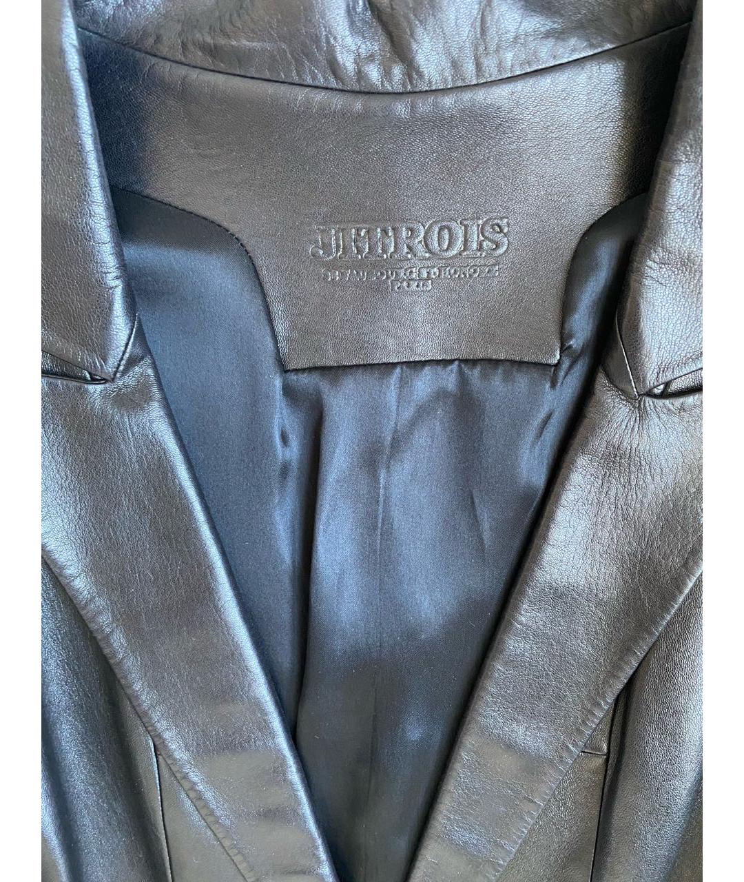 JITROIS Коричневый кожаный жакет/пиджак, фото 3