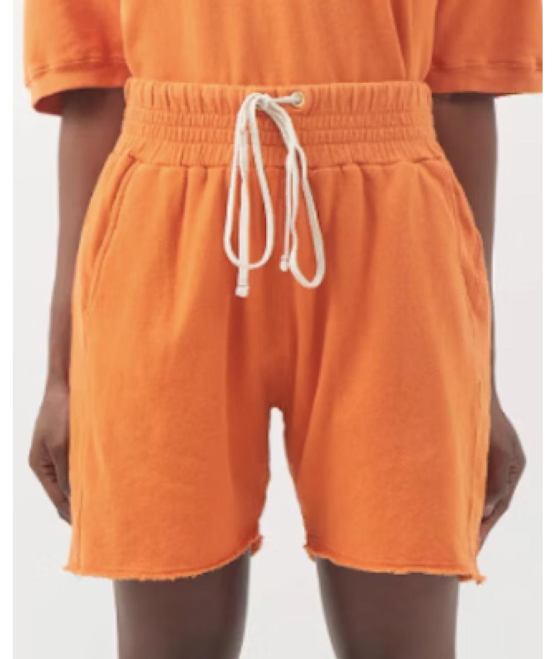 LES TIEN Оранжевый хлопковый костюм с брюками, фото 2