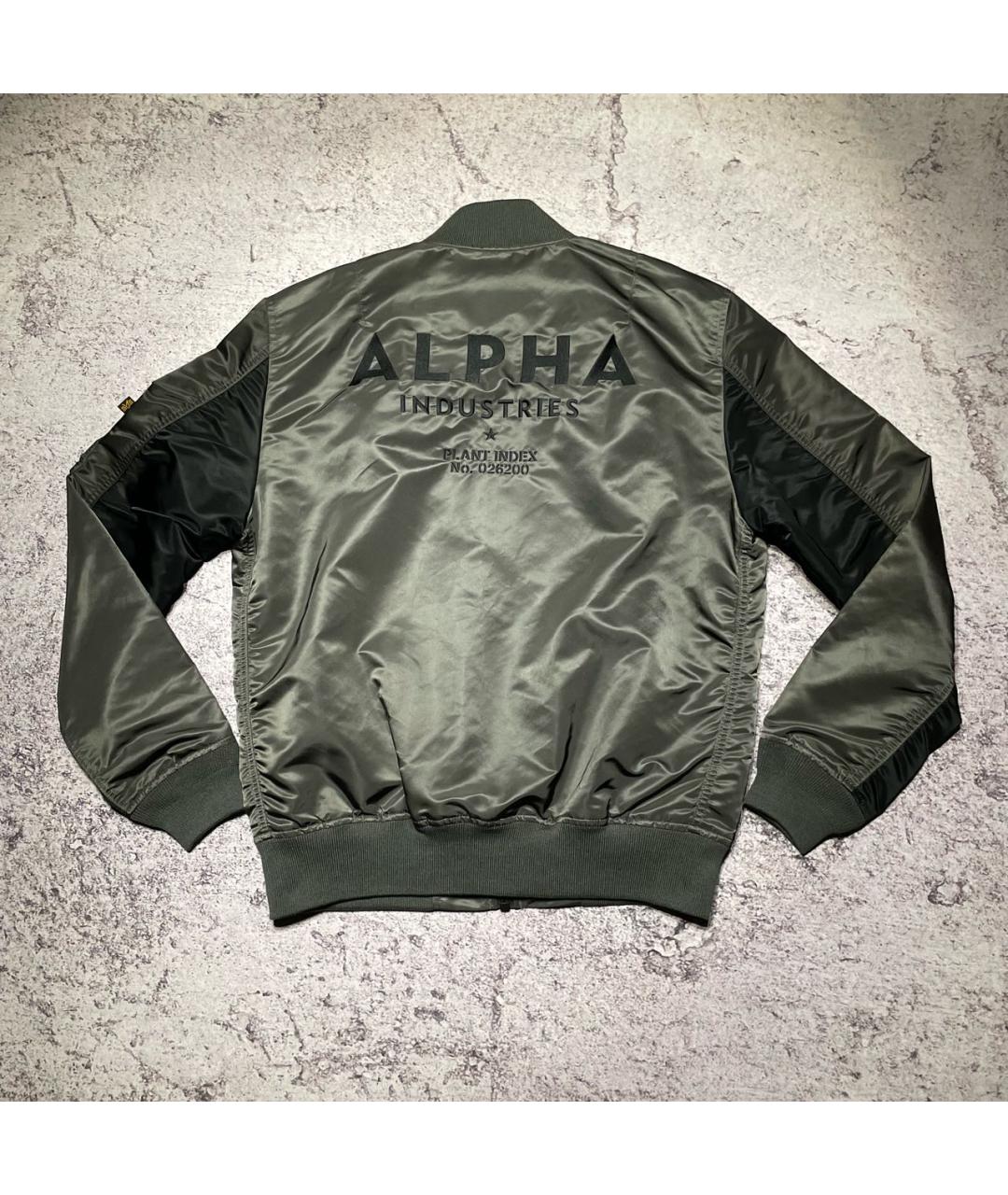 ALPHA INDUSTRIES Хаки куртка, фото 2