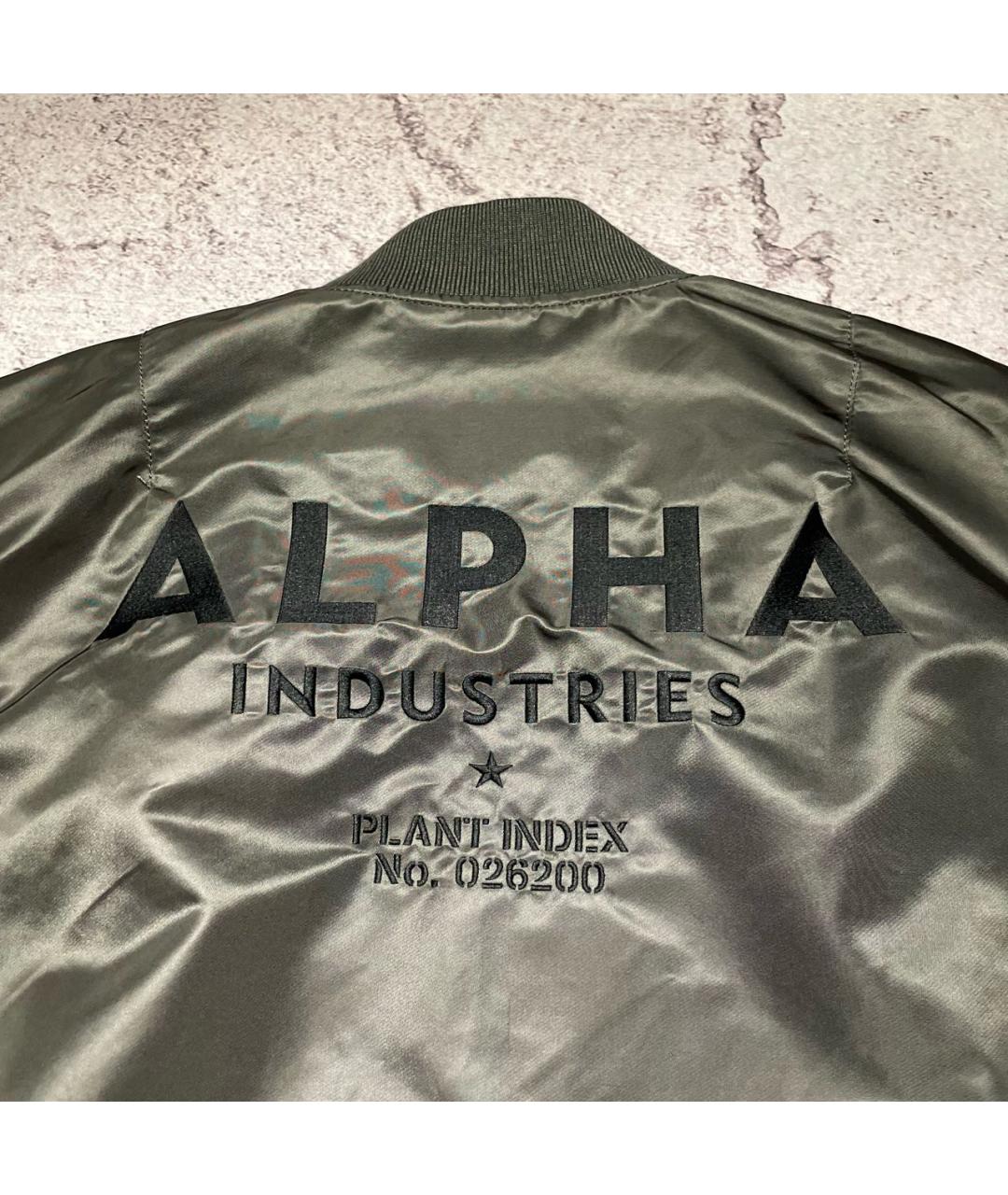 ALPHA INDUSTRIES Хаки куртка, фото 4