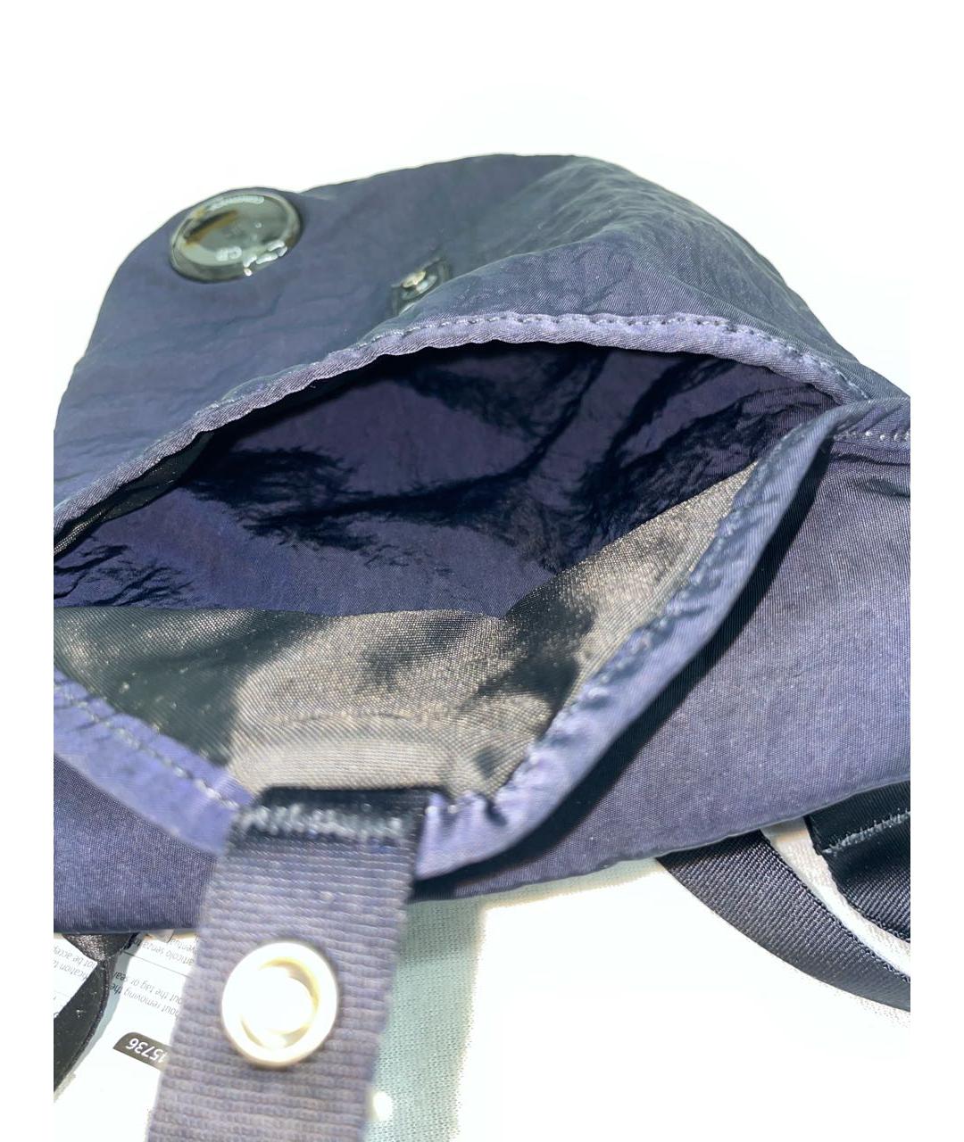 CP COMPANY Темно-синяя сумка на плечо, фото 8