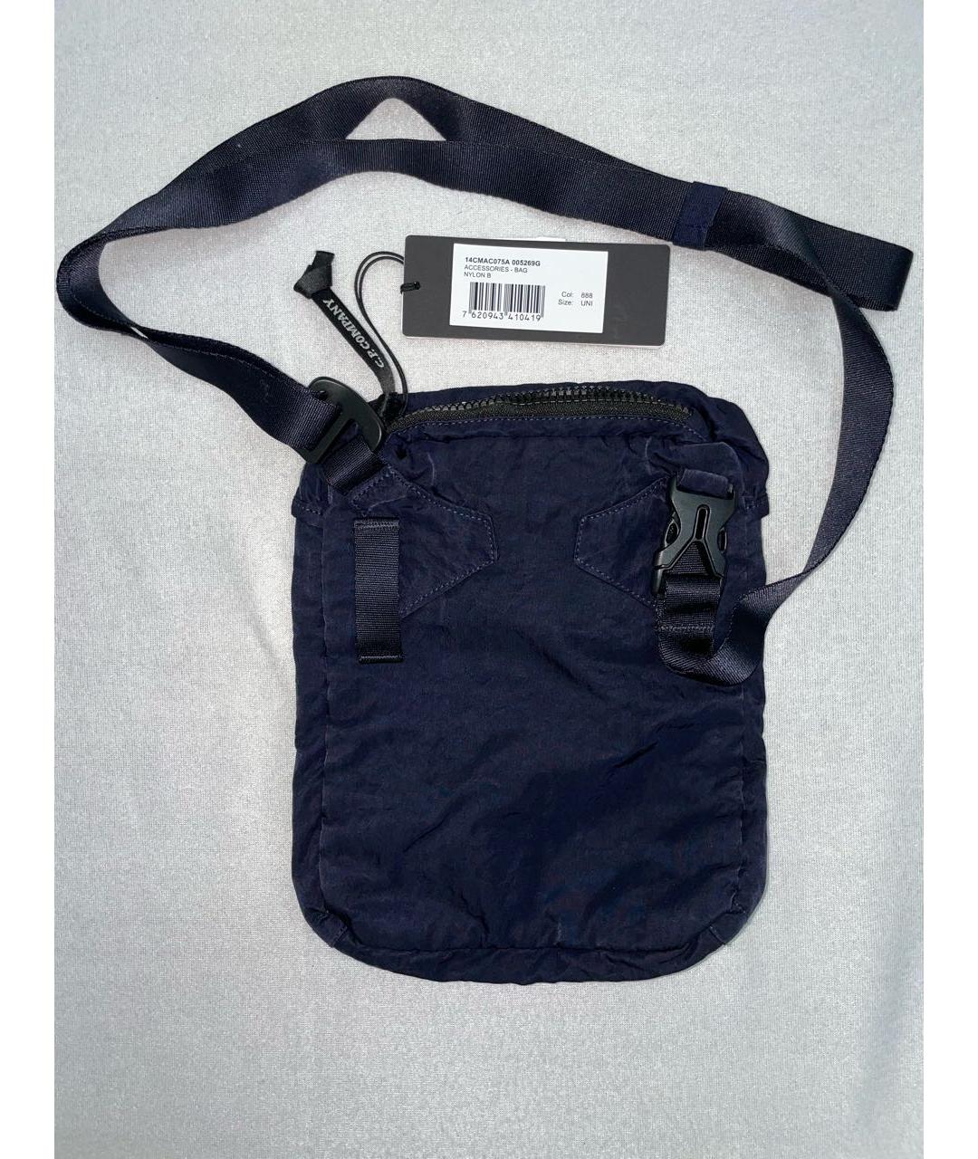 CP COMPANY Темно-синяя сумка на плечо, фото 2