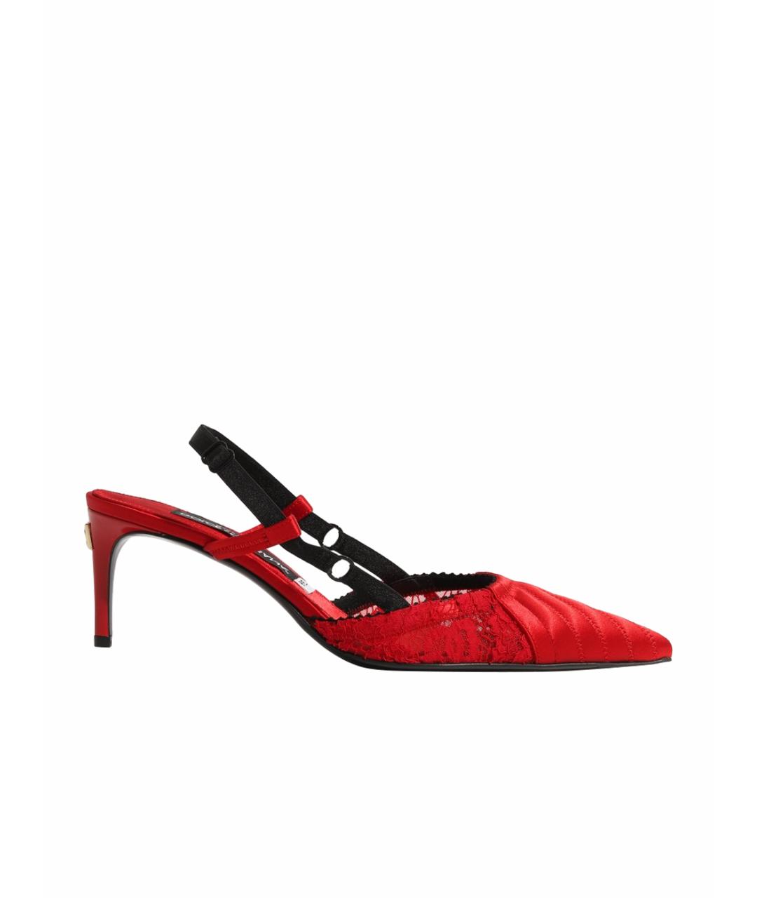 DOLCE&GABBANA Красные туфли, фото 1