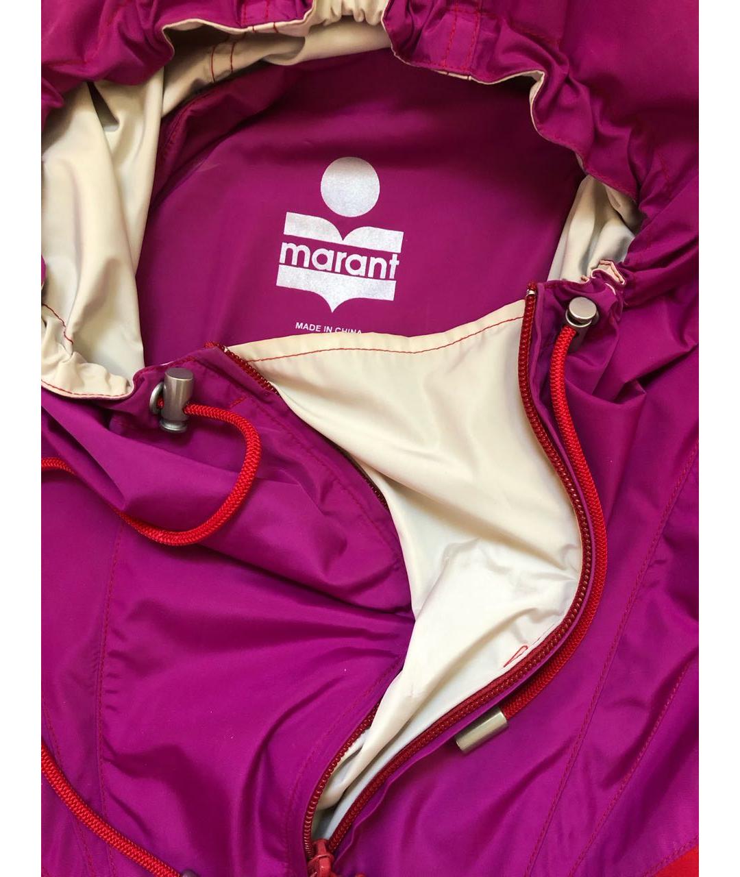 ISABEL MARANT Розовая полиэстеровая куртка, фото 3
