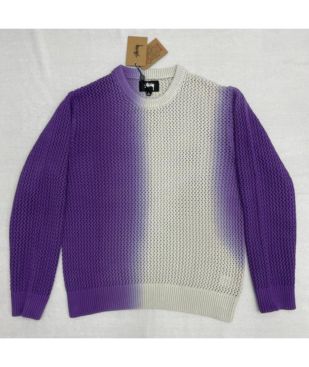 STUSSY Фиолетовый джемпер / свитер, фото 9