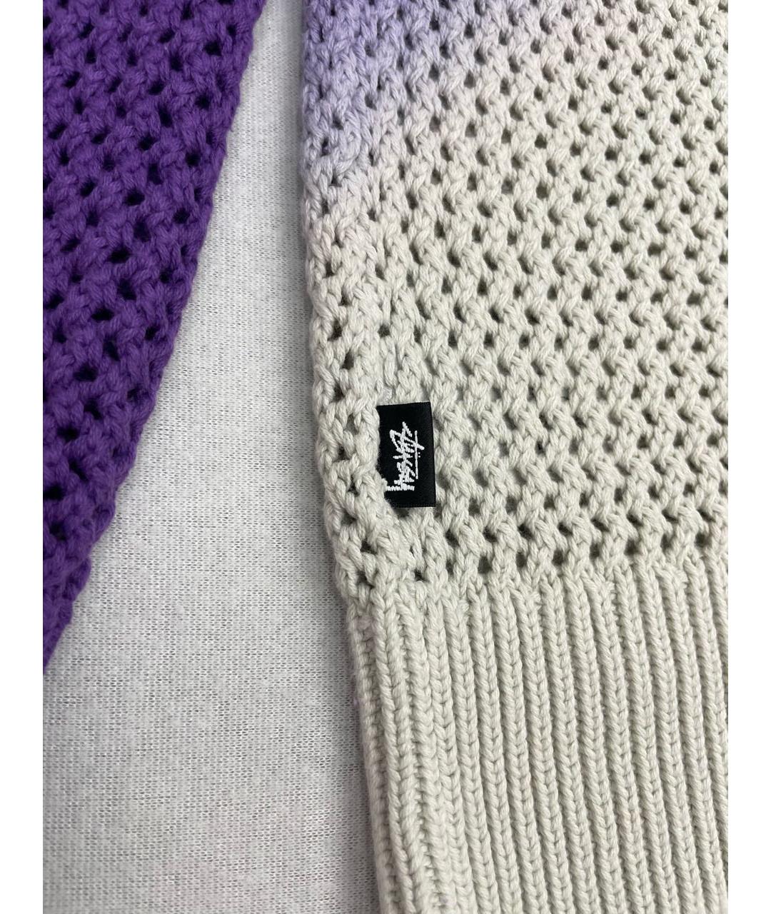STUSSY Фиолетовый джемпер / свитер, фото 8