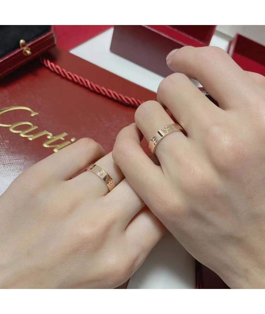 CARTIER Золотое кольцо из розового золота, фото 5