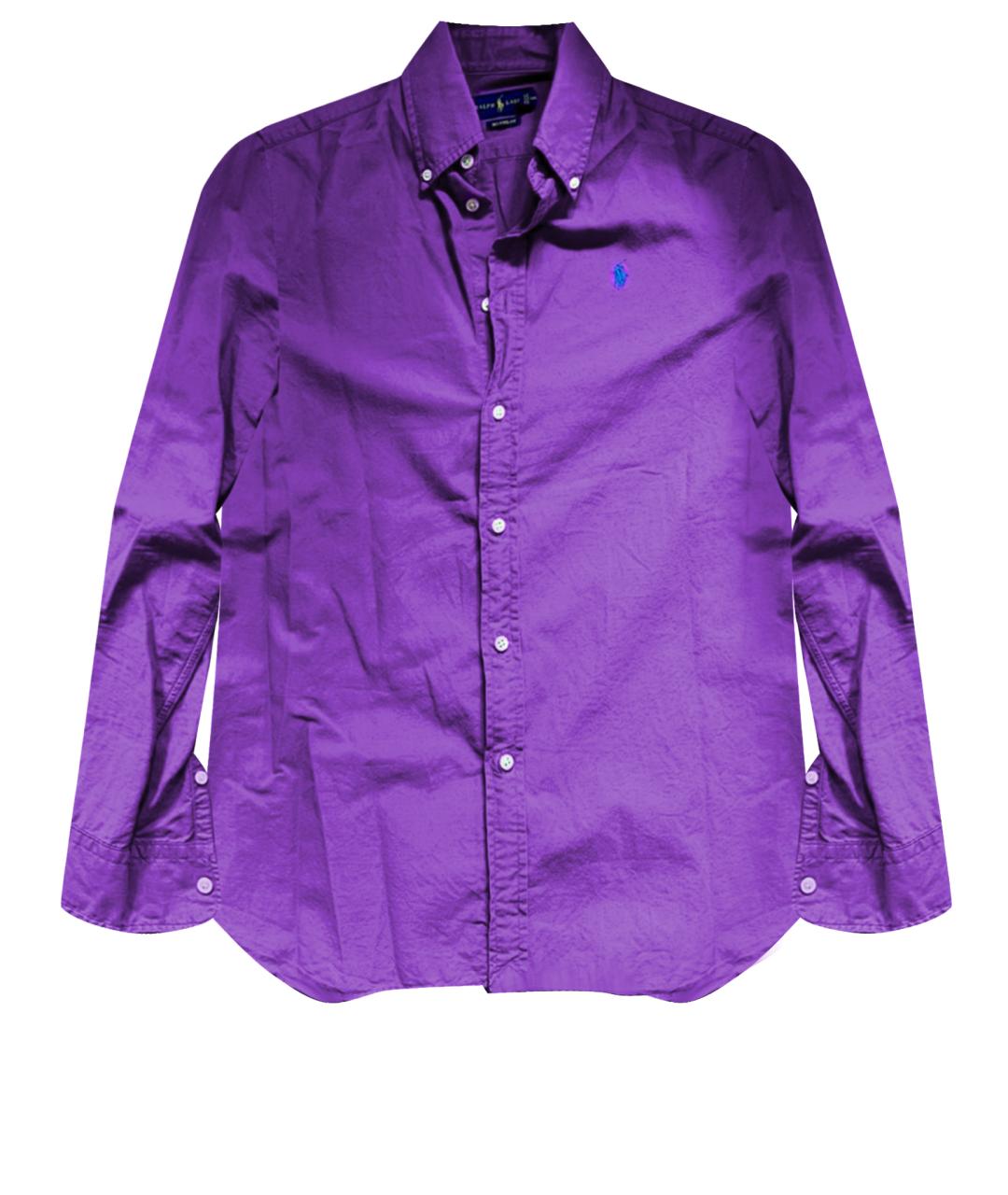 POLO RALPH LAUREN Фиолетовая хлопковая рубашка, фото 1