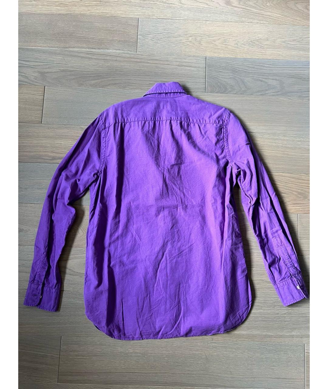 POLO RALPH LAUREN Фиолетовая хлопковая рубашка, фото 2