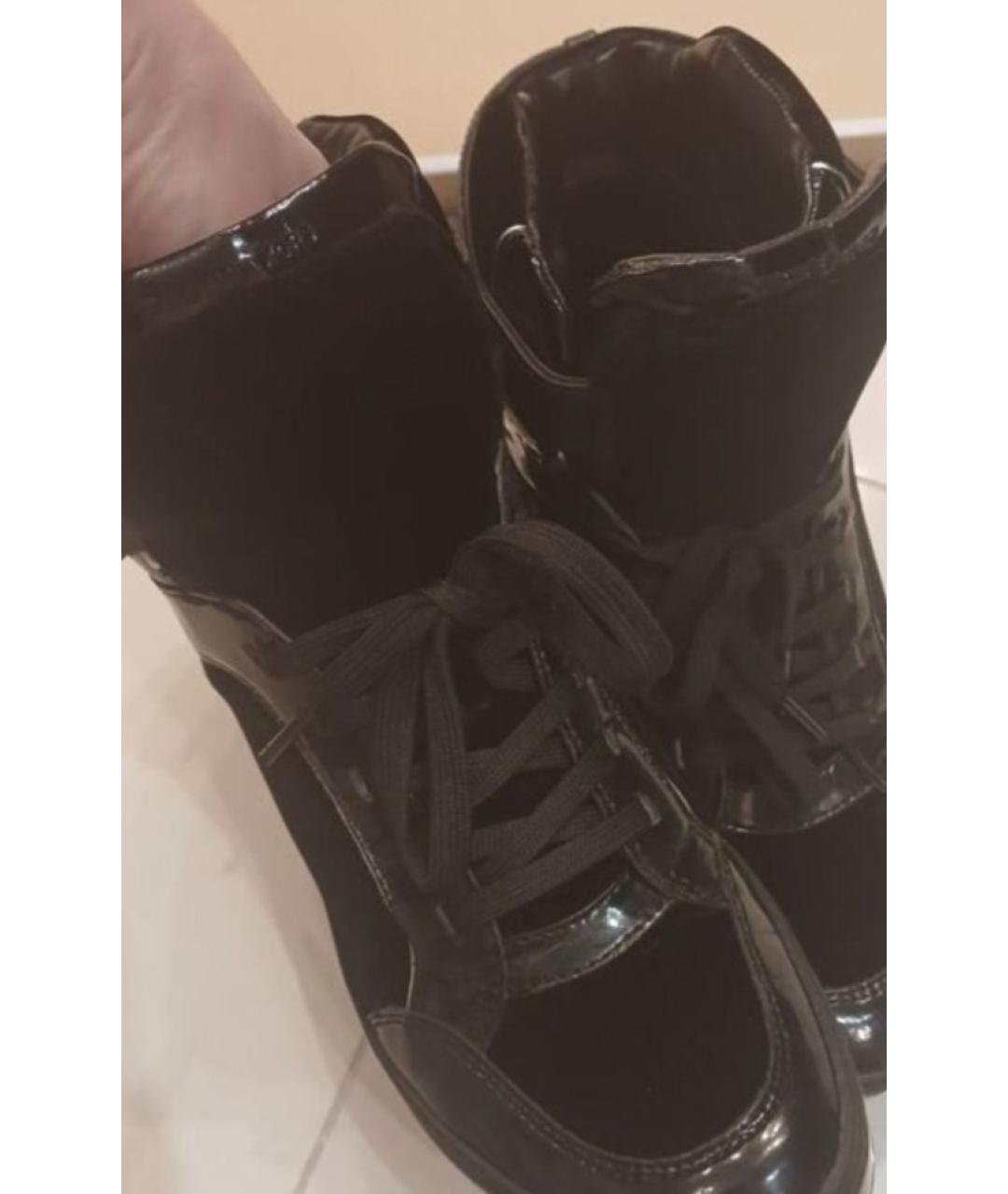 MICHAEL KORS Черные ботинки из лакированной кожи, фото 4