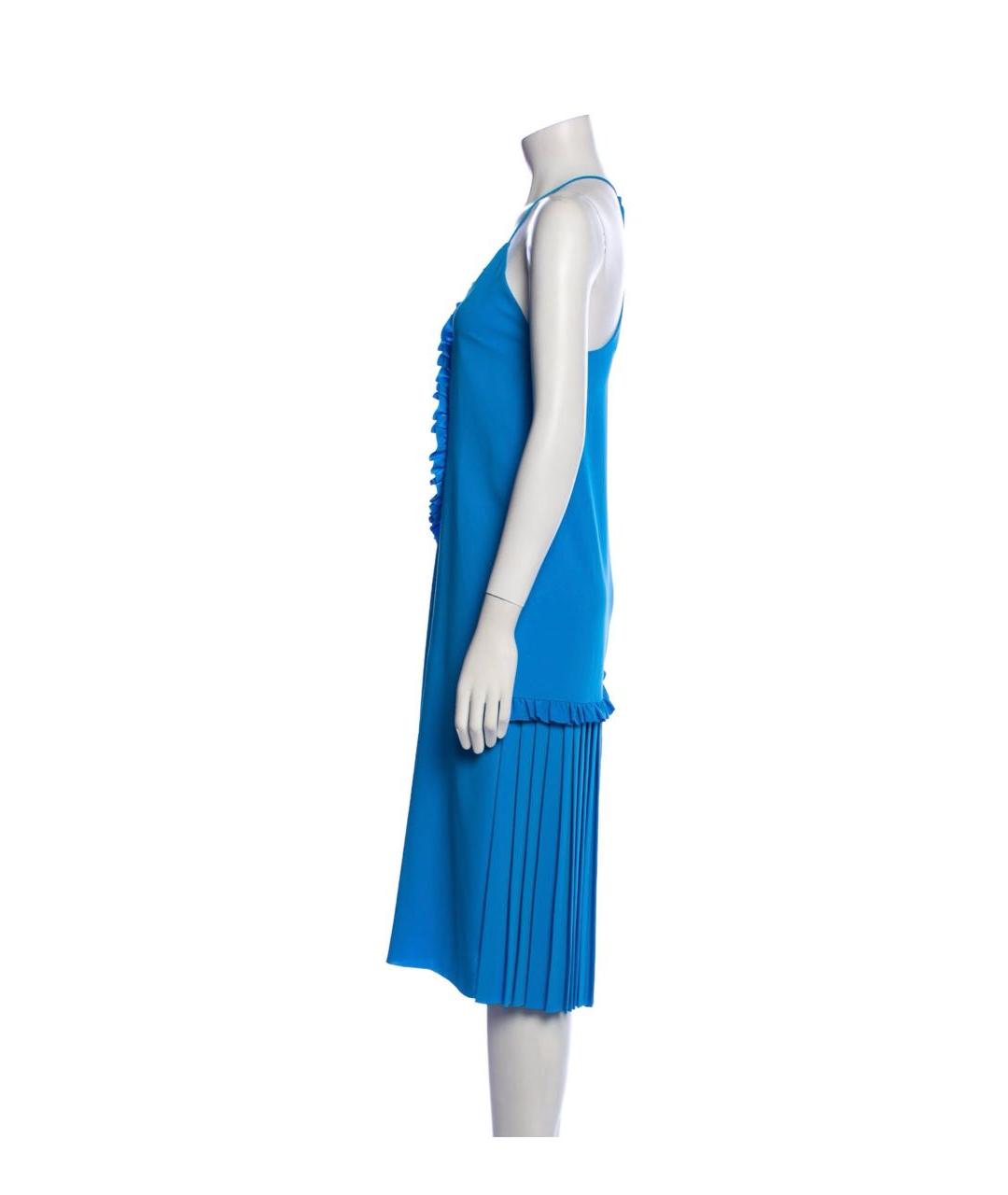 CEDRIC CHARLIER Голубое платье, фото 4