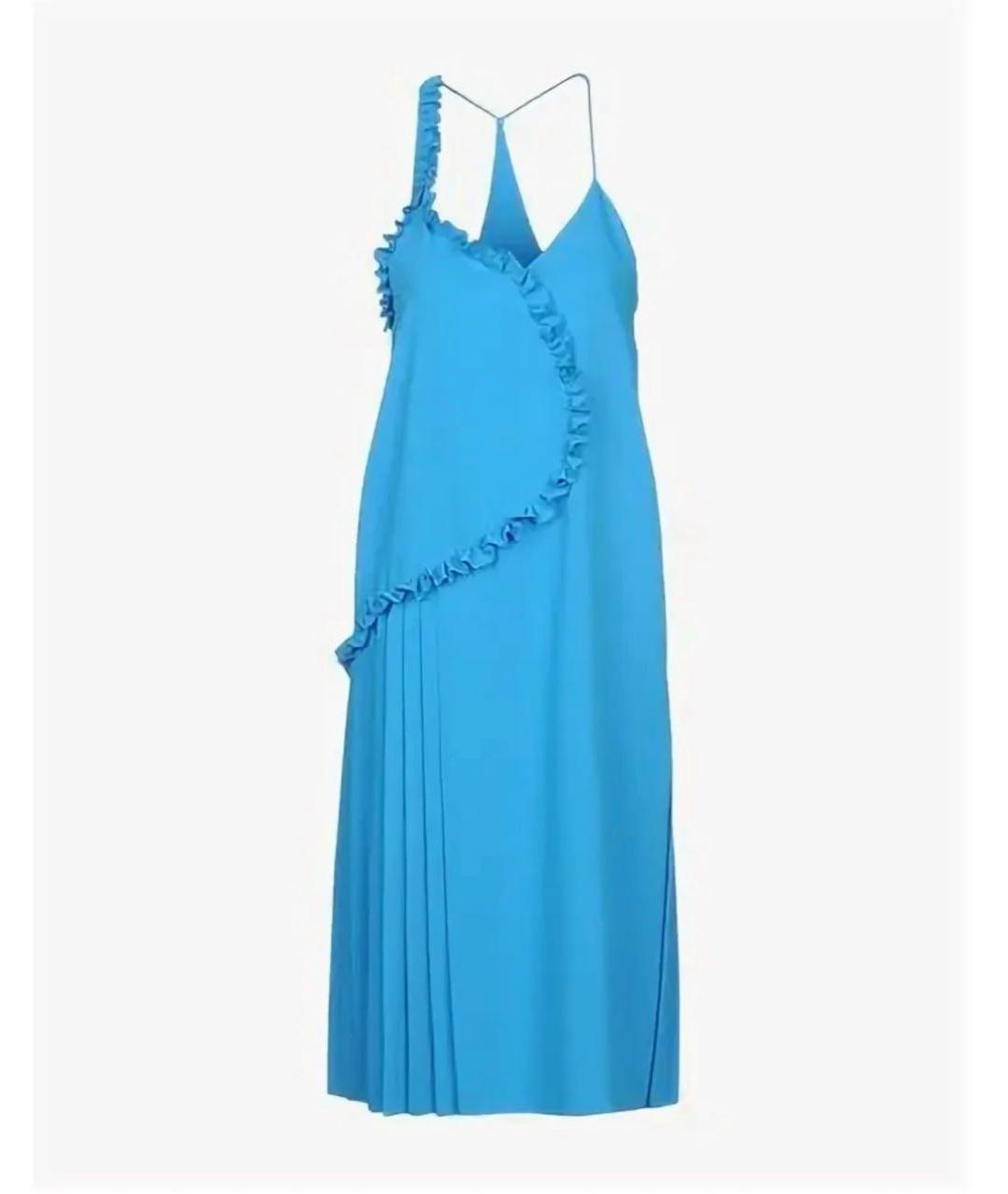CEDRIC CHARLIER Голубое платье, фото 8