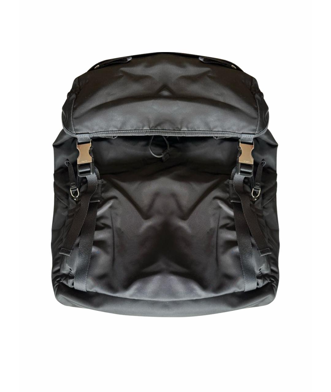 PRADA Черный тканевый рюкзак, фото 1