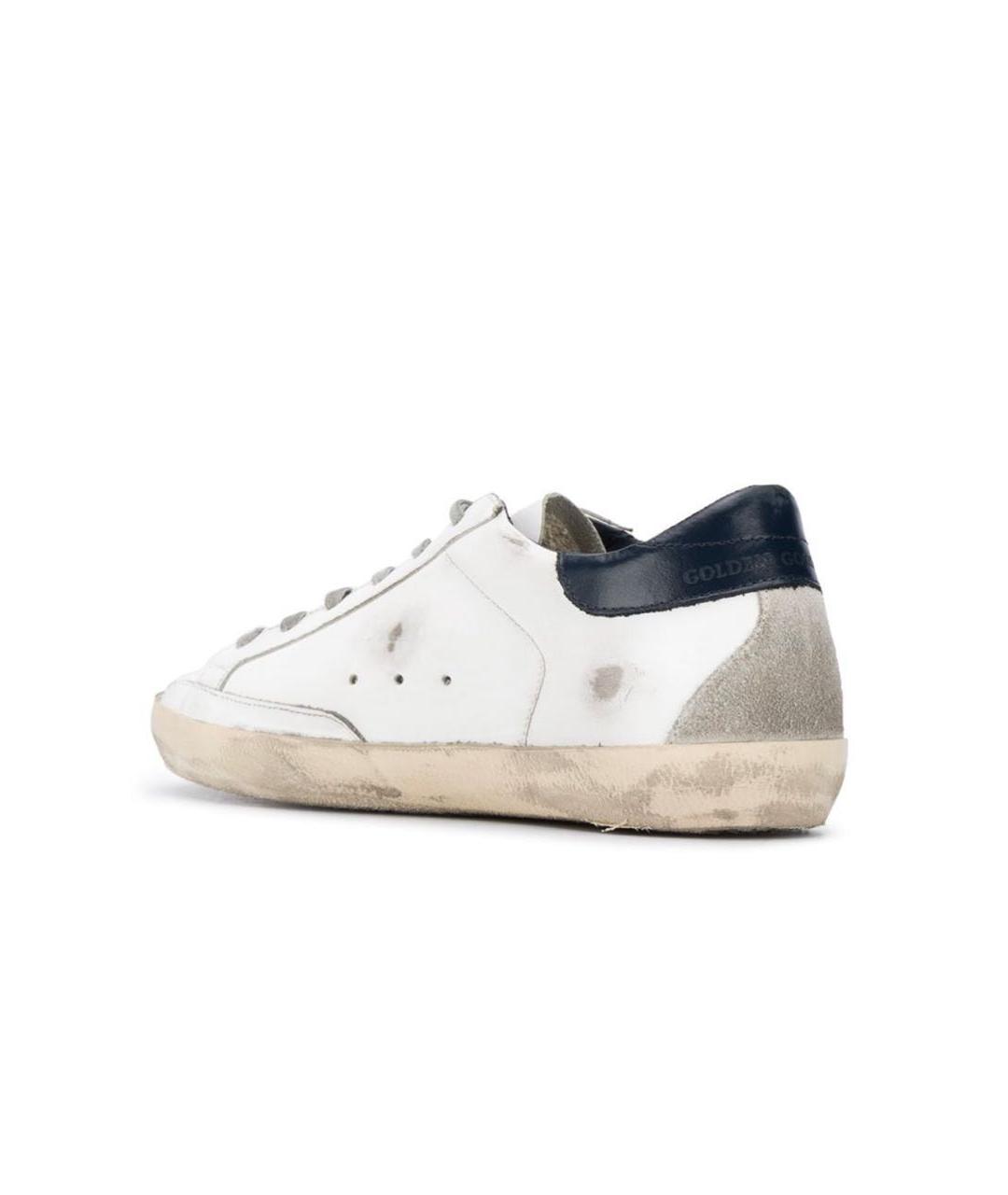 GOLDEN GOOSE DELUXE BRAND Белые кожаные кеды, фото 4