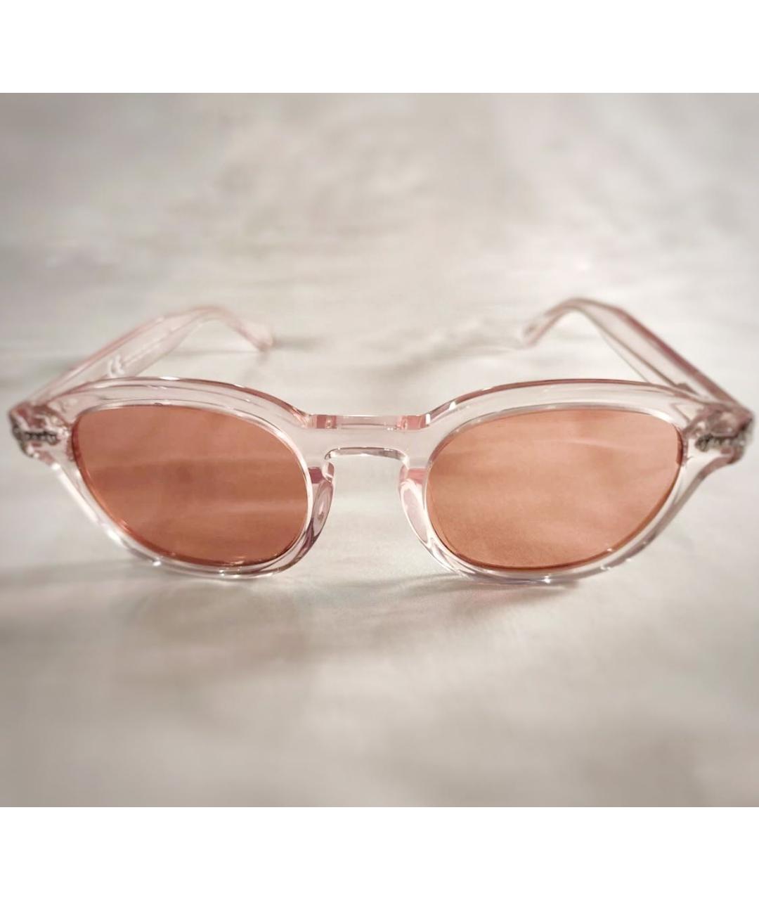 GIAMBATTISTA VALLI Розовые пластиковые солнцезащитные очки, фото 2