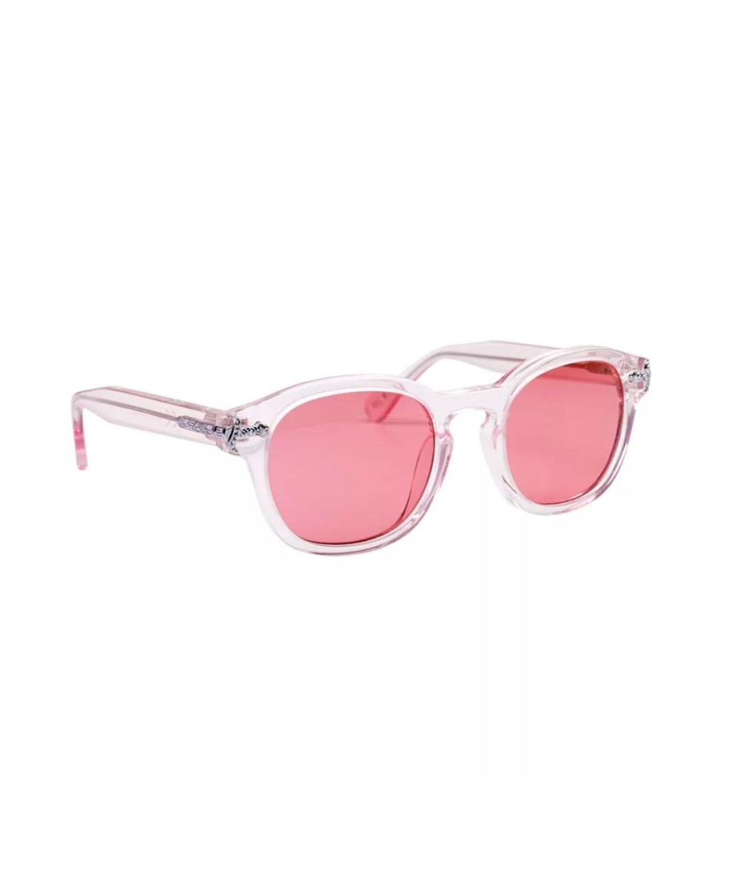 GIAMBATTISTA VALLI Розовые пластиковые солнцезащитные очки, фото 1