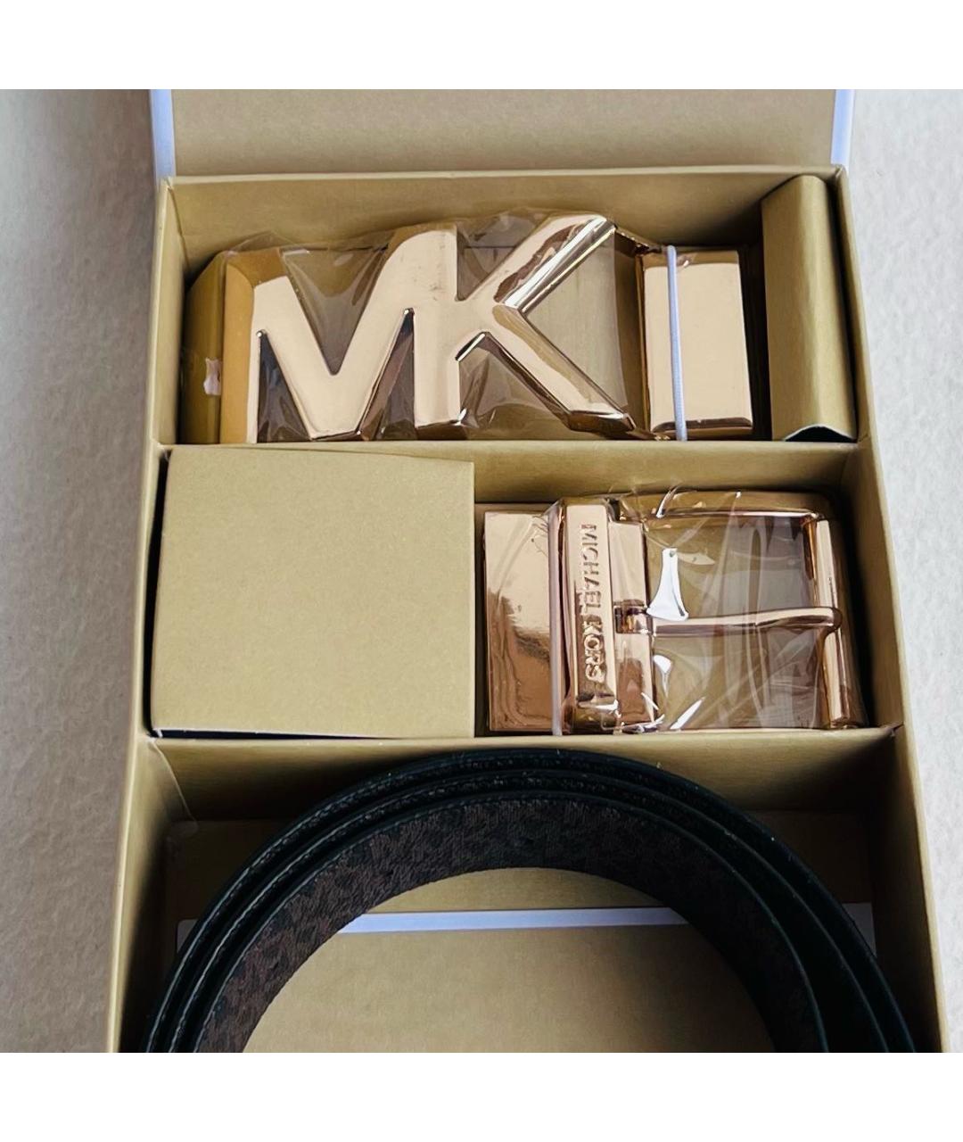 MICHAEL KORS Коричневый ремень, фото 2