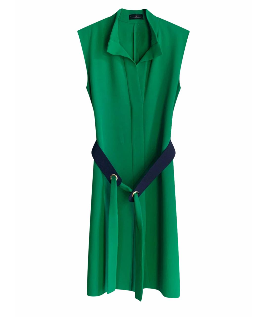 CAROLINA HERRERA Зеленые полиамидовое повседневное платье, фото 1
