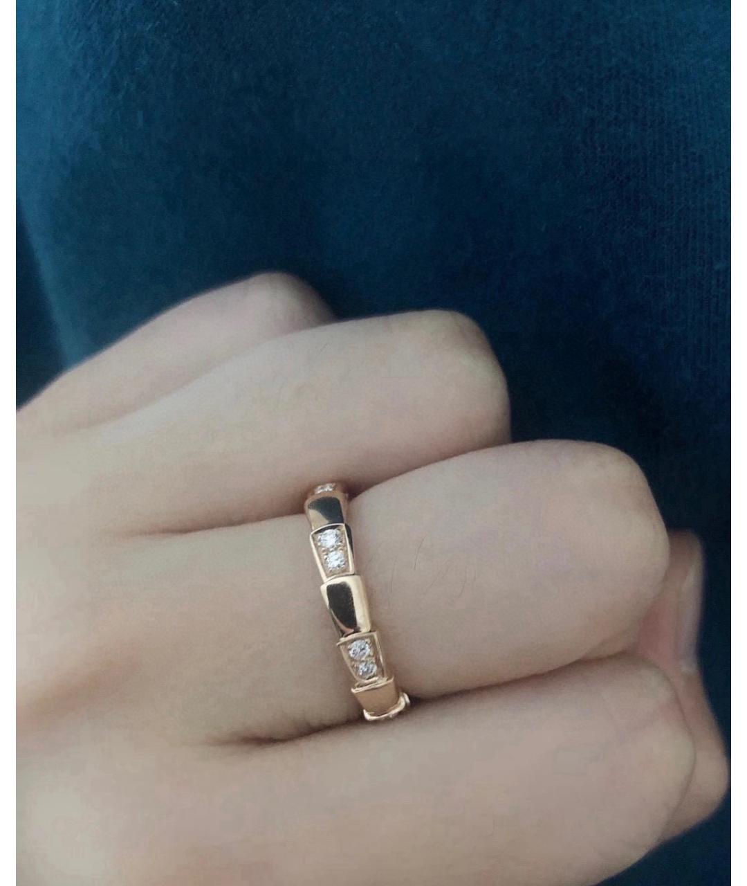 BVLGARI Золотое кольцо из розового золота, фото 5