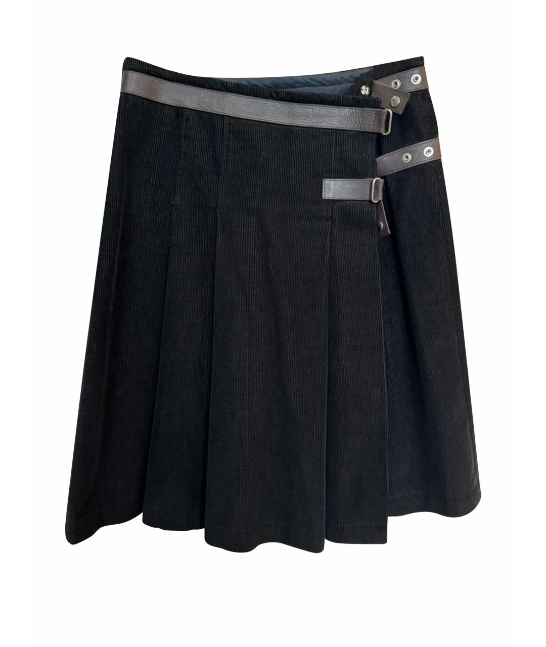 MIU MIU Черная юбка мини, фото 1