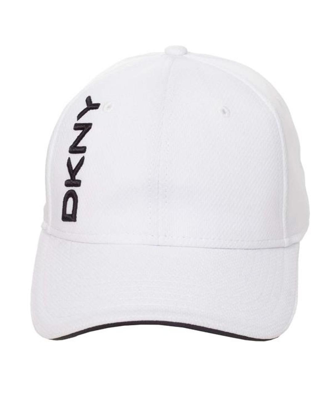 DKNY Белая синтетическая кепка, фото 2