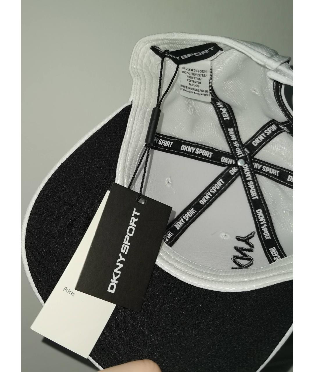 DKNY Белая синтетическая кепка, фото 6