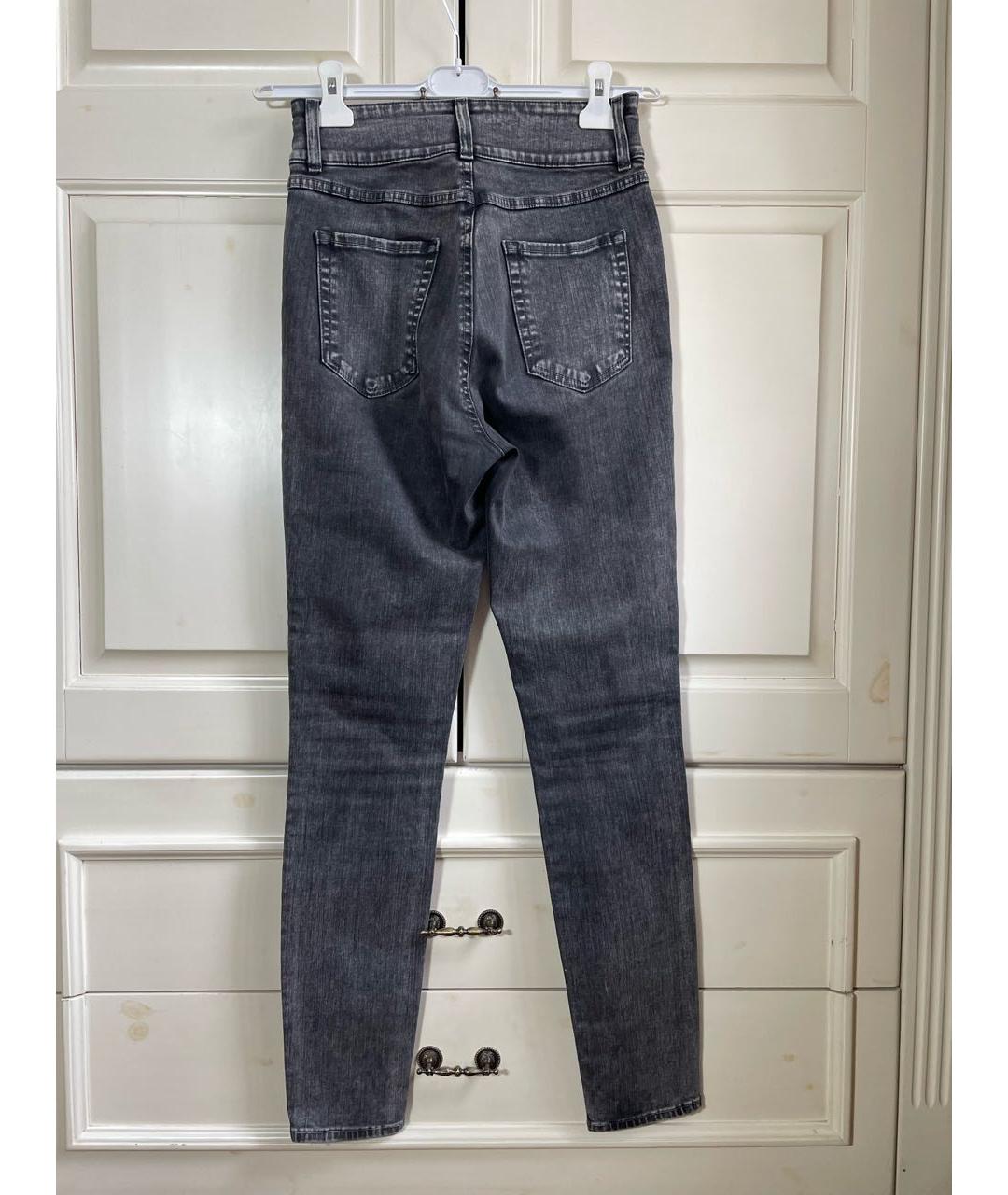 JBRAND Серые хлопко-лиоцелловые джинсы слим, фото 4