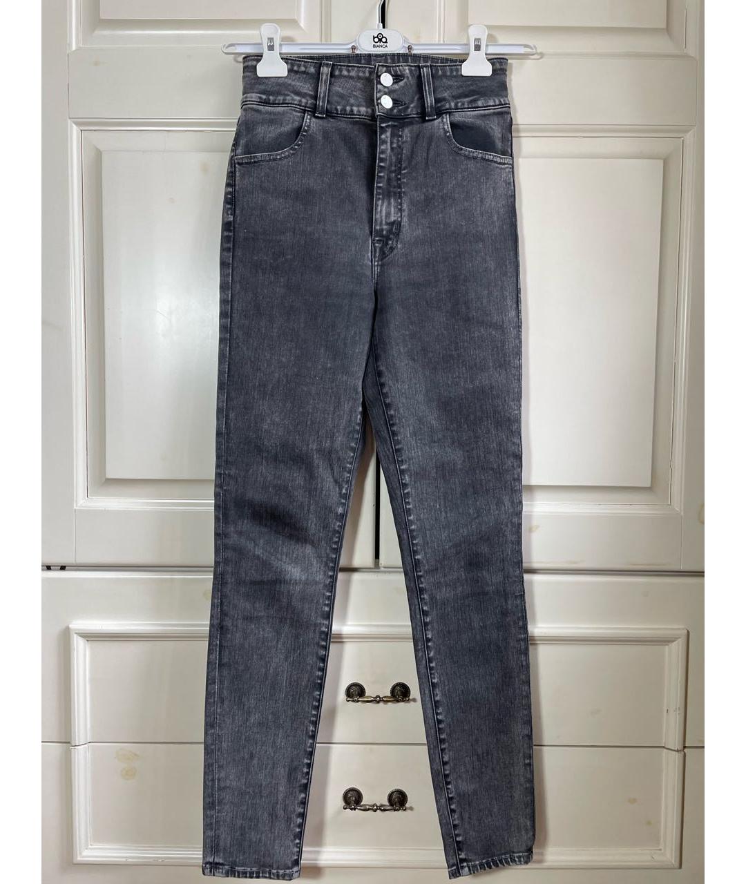 JBRAND Серые хлопко-лиоцелловые джинсы слим, фото 2