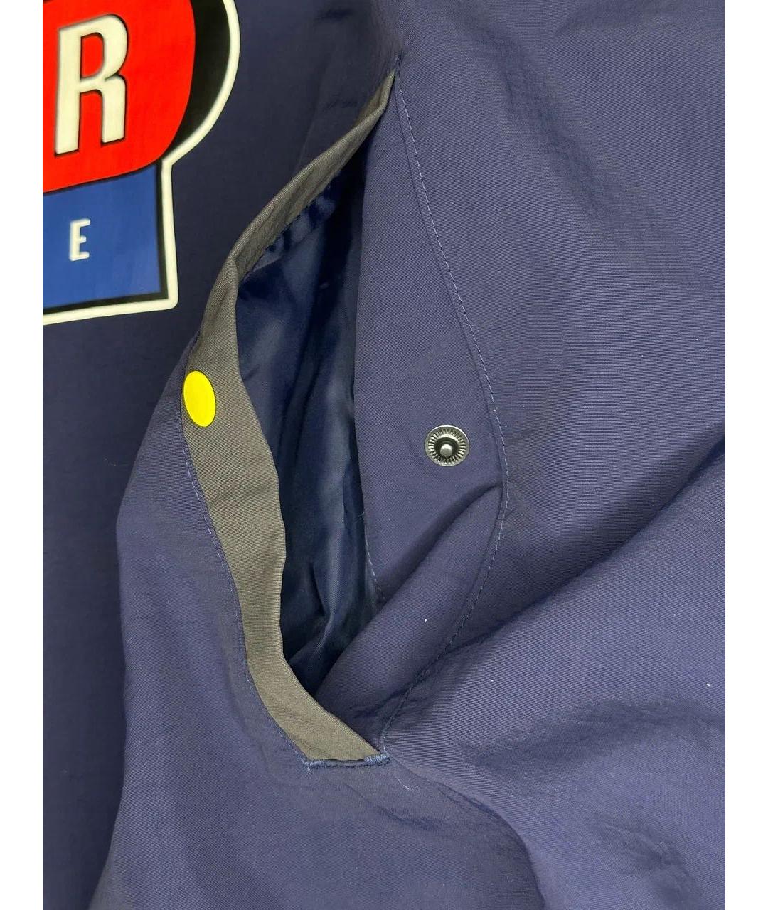 PUMA Синяя полиэстеровая куртка, фото 6