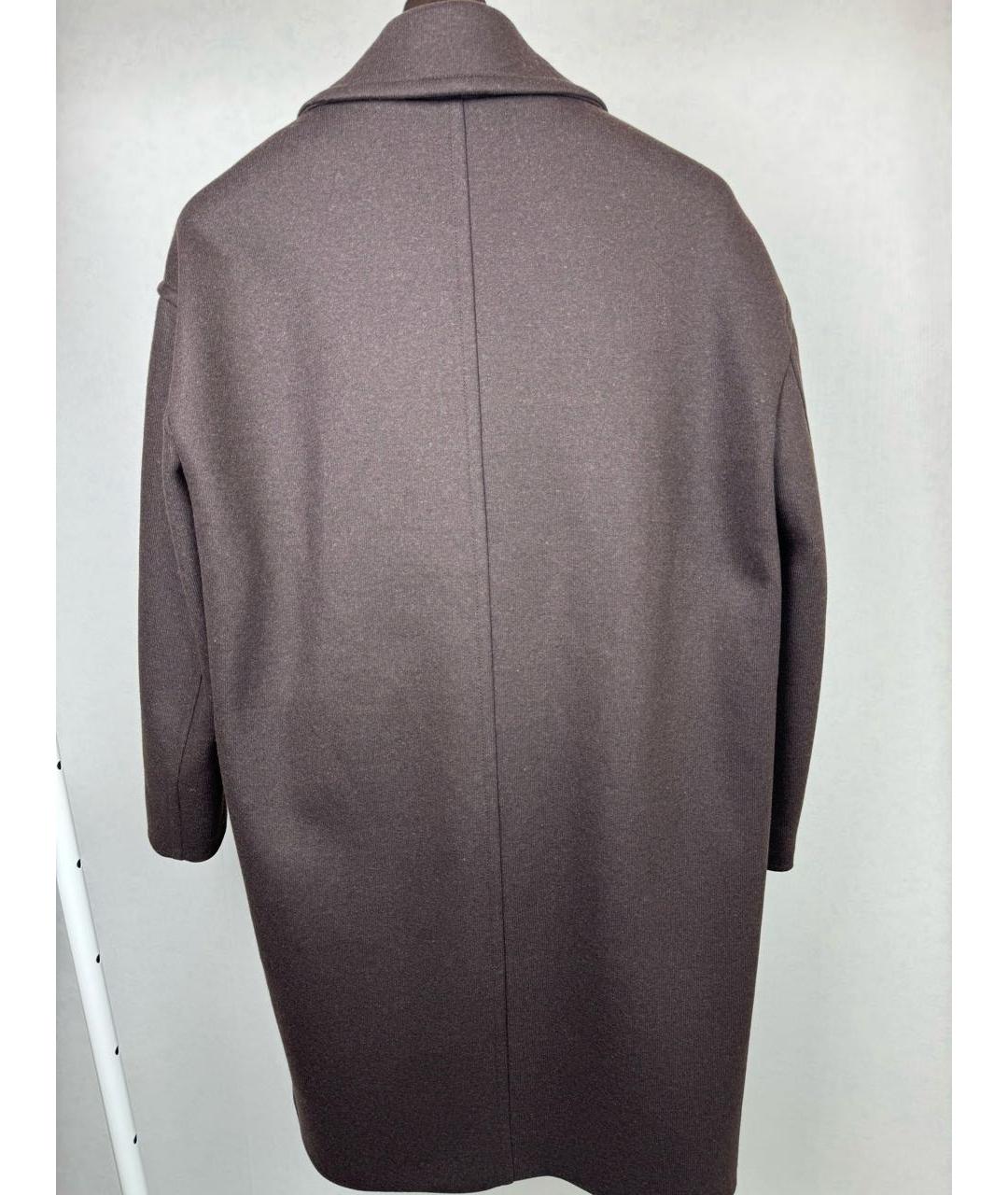 LIVIANA CONTI Коричневое кашемировое пальто, фото 2