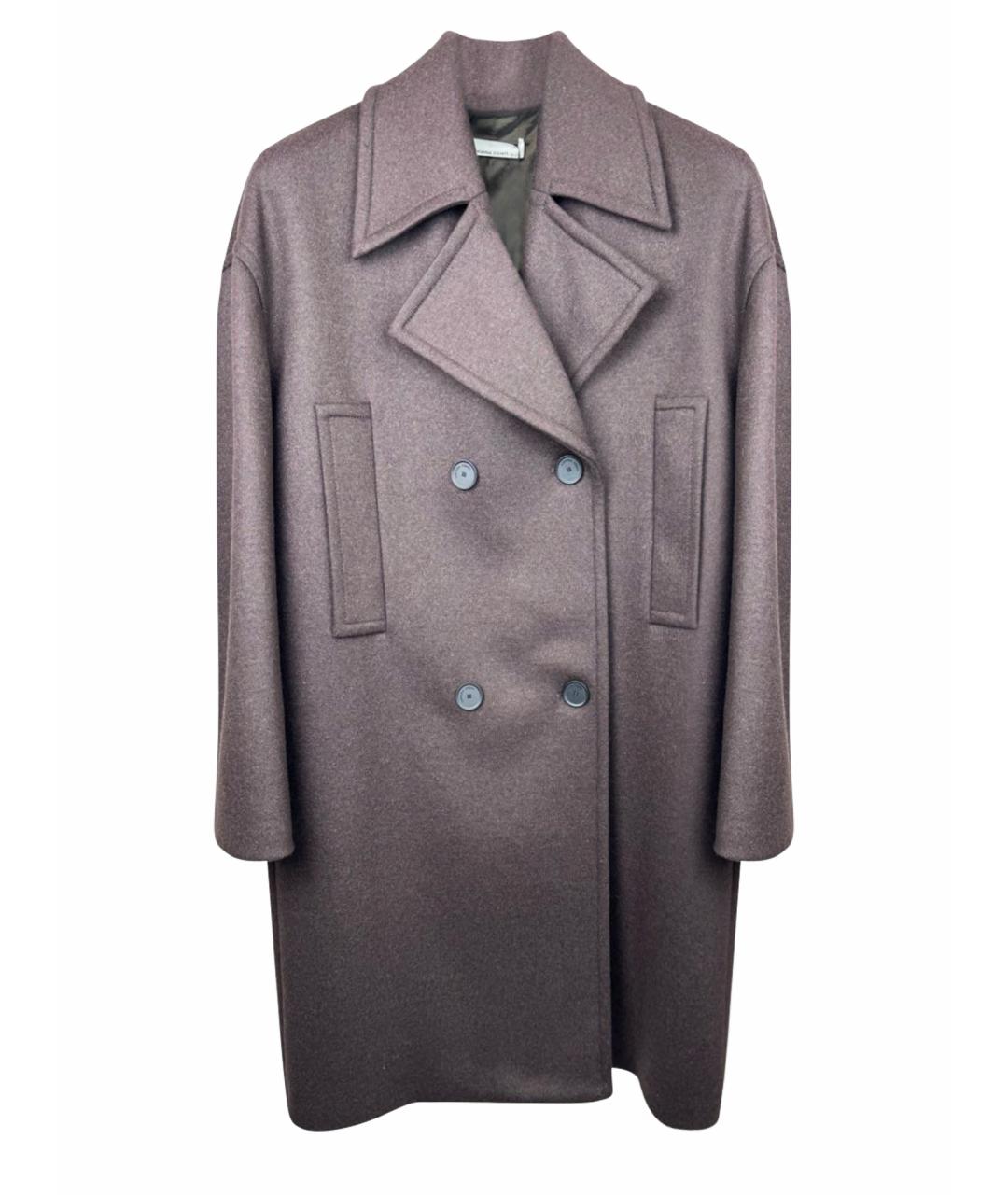 LIVIANA CONTI Коричневое кашемировое пальто, фото 1