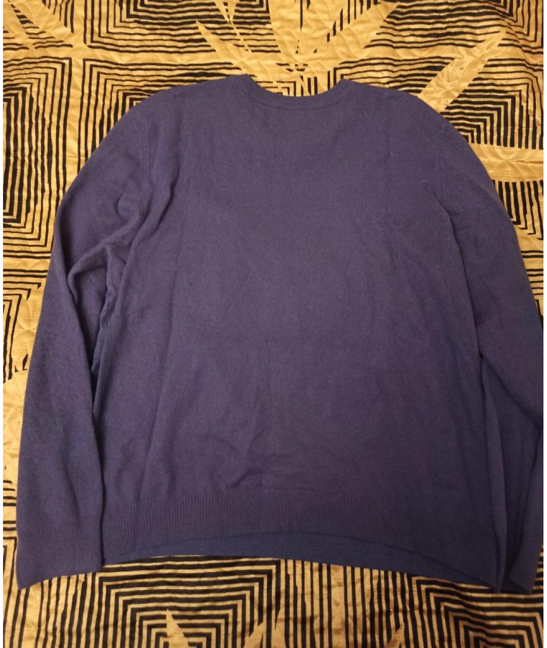 ZILLI Фиолетовый кашемировый джемпер / свитер, фото 2