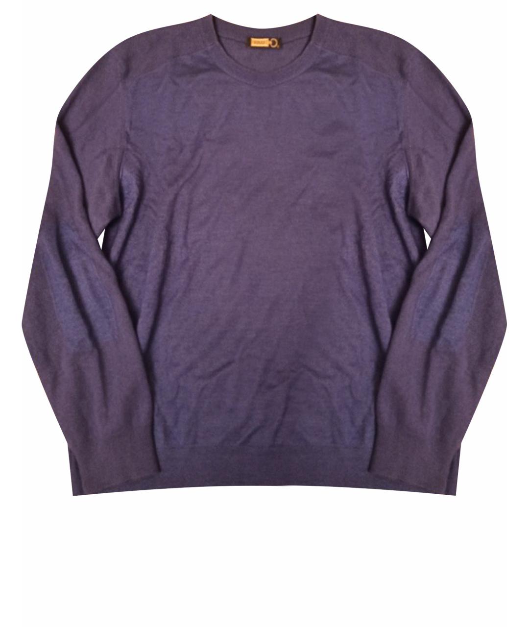 ZILLI Фиолетовый кашемировый джемпер / свитер, фото 1