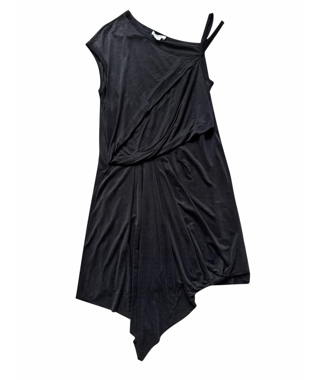 HELMUT LANG Черное повседневное платье, фото 1