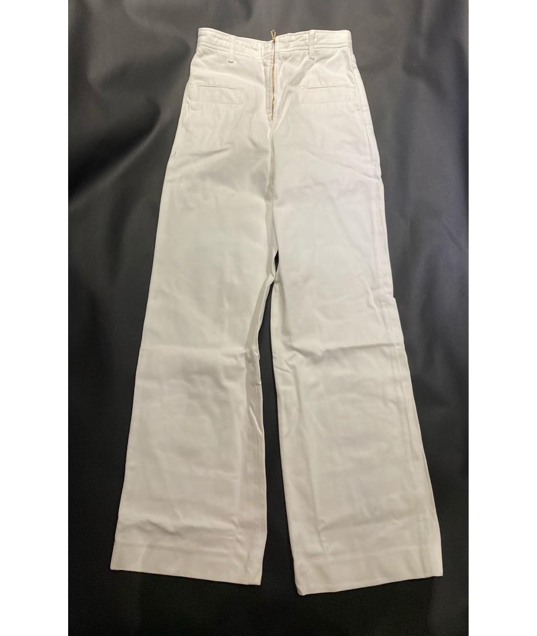 SANDRO Белые джинсы клеш, фото 6