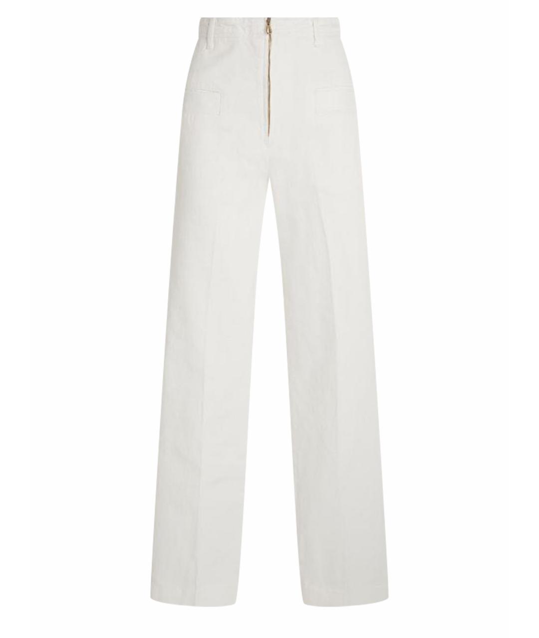 SANDRO Белые джинсы клеш, фото 1