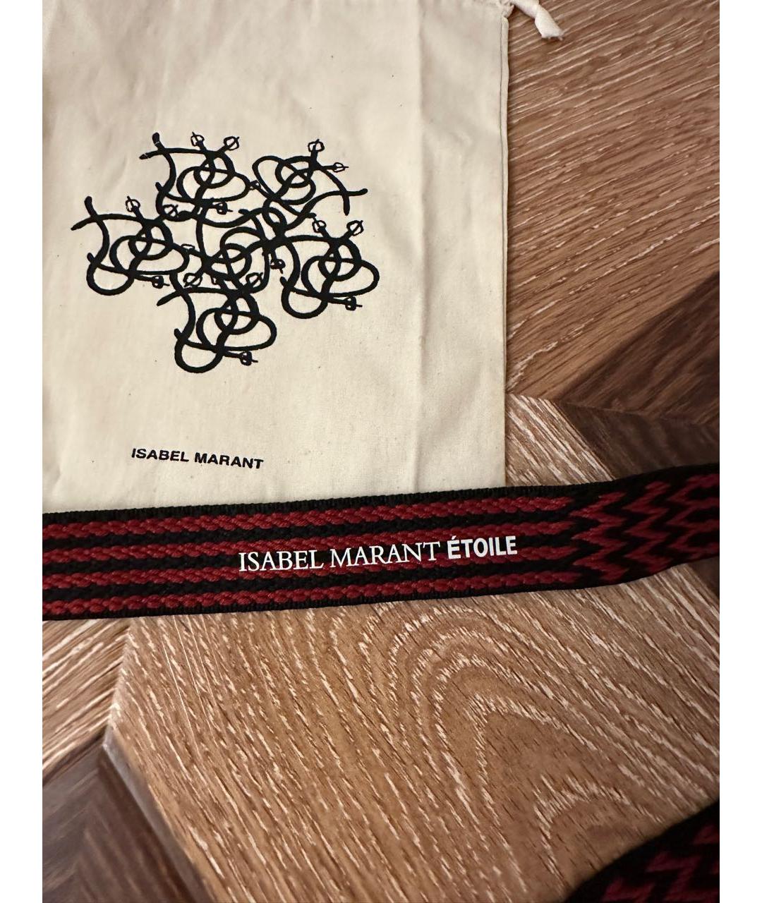 ISABEL MARANT ETOILE Красный ремень, фото 5