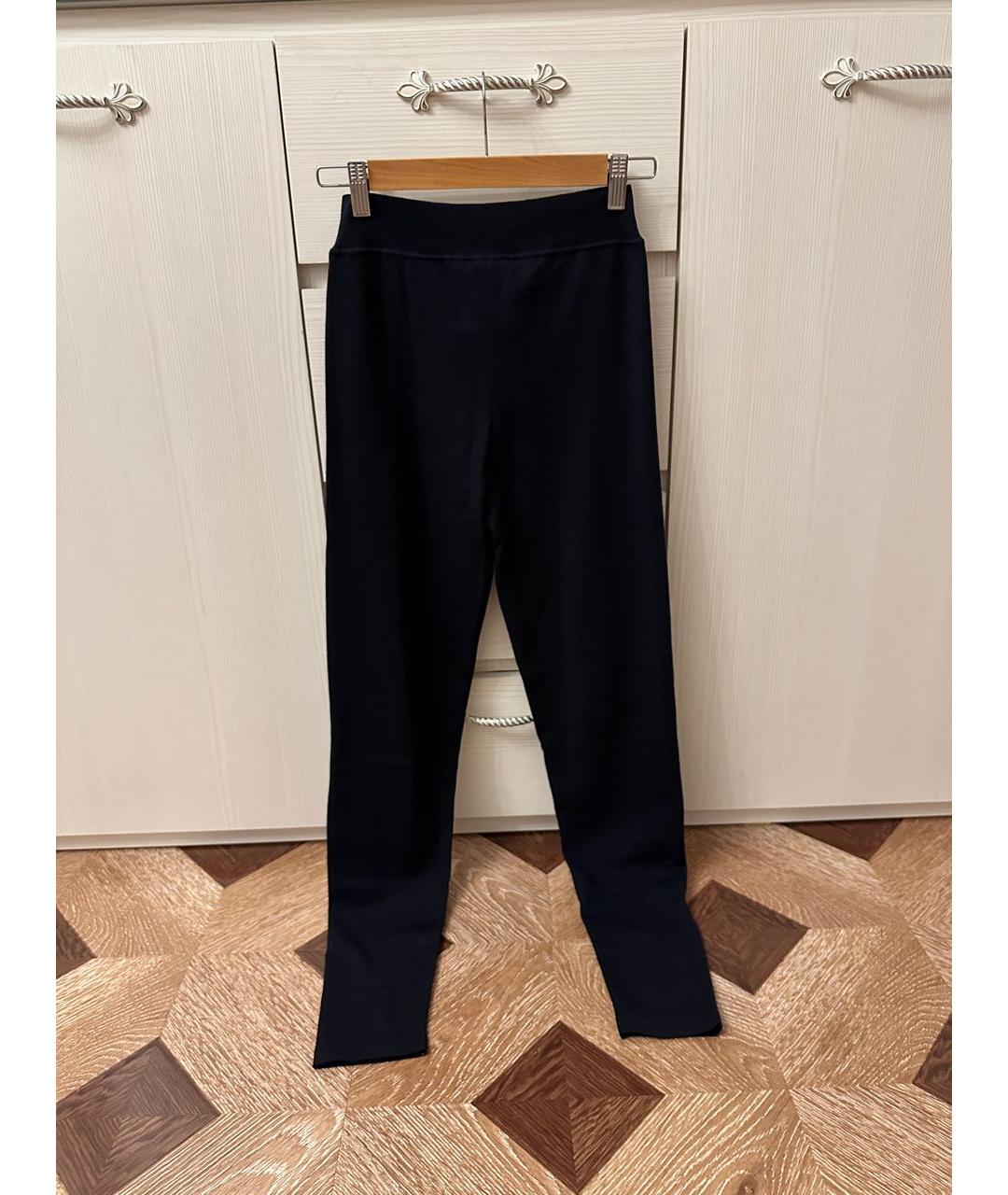 LORO PIANA Темно-синие кашемировые спортивные брюки и шорты, фото 5