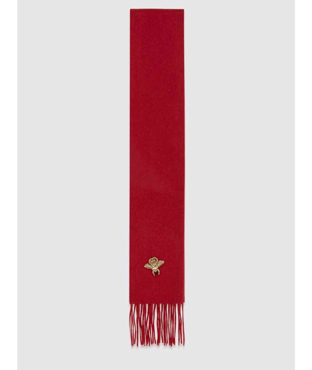 GUCCI Красный кашемировый шарф, фото 5