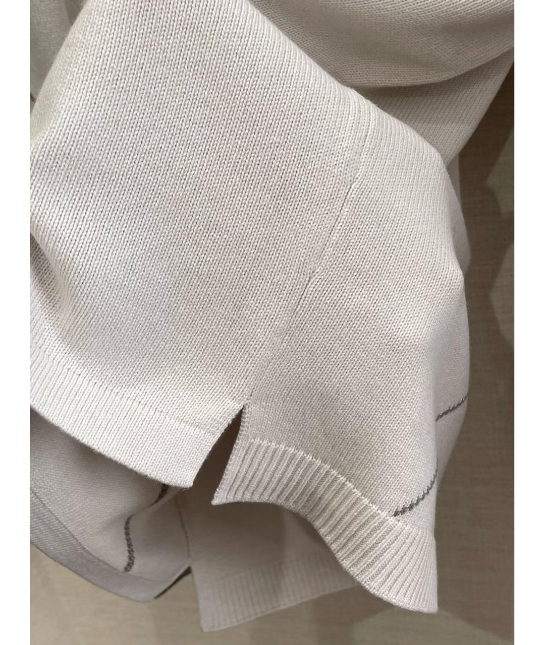 HERMES PRE-OWNED Белый кашемировый джемпер / свитер, фото 5