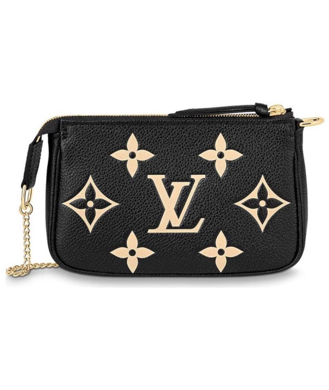 LOUIS VUITTON Черная сумка с короткими ручками, фото 2
