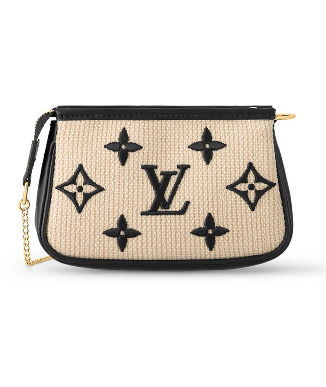 LOUIS VUITTON Бежевая сумка через плечо, фото 2