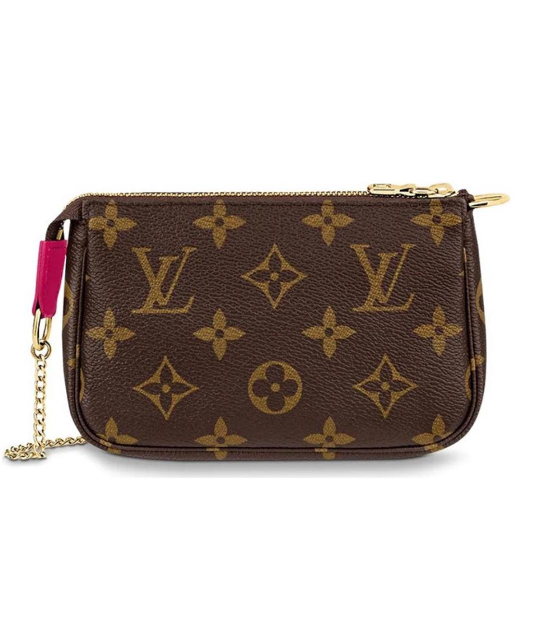 LOUIS VUITTON Коричневая сумка с короткими ручками, фото 2